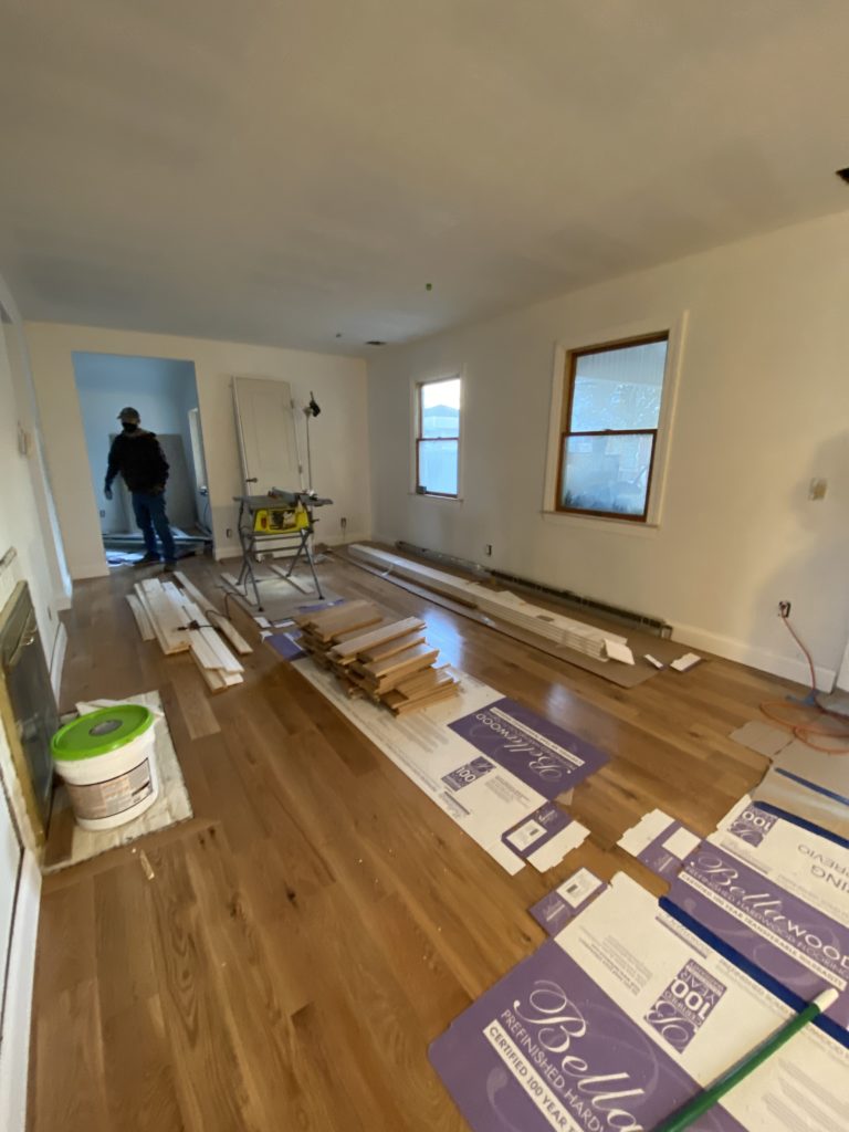 Wood Flooring Install: DIY or Hire out - Showit Blog