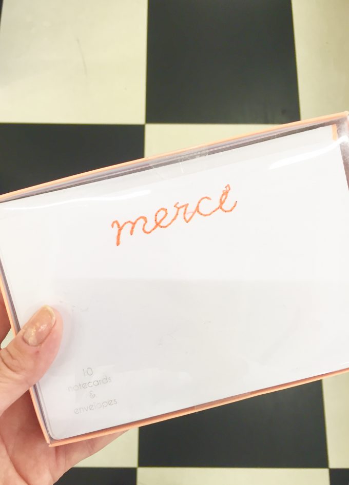 meri meri merci thank you cards