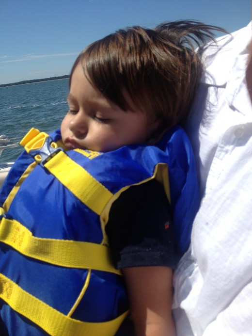 nappingwhileboating