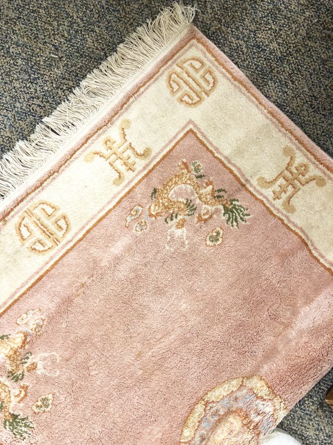 vintage oriental rug