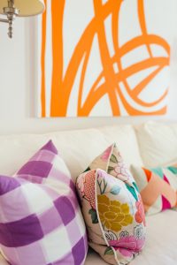 pattern play with pillows