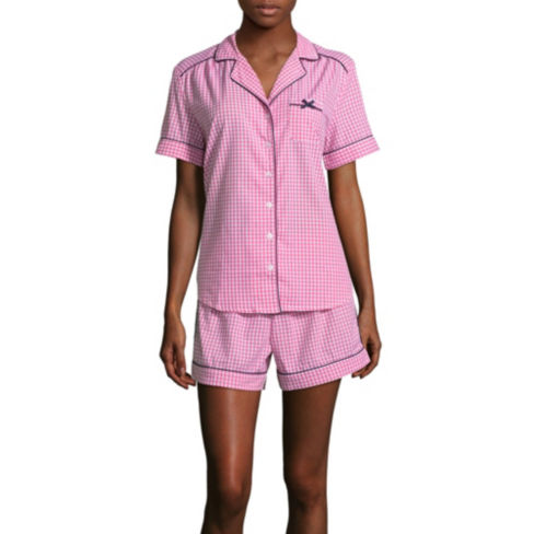 preppy-pink-gingham-pajamas