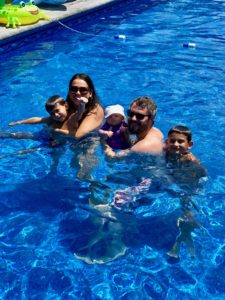 family-in-pool