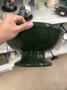 green-pedestal-bowl