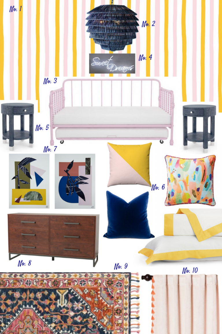 Wes Anderson Inspired Teen Bedroom - Showit Blog